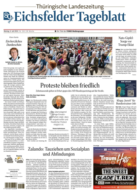 Cover of Thuringische Landeszeitung (Eichsfeld)