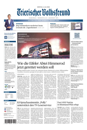 Cover of Trierischer Volksfreund
