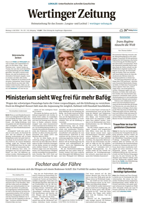 Cover of Wertinger Zeitung