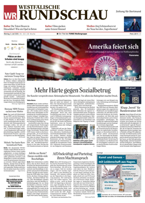 Cover of Westfalische Rundschau (Dortmund-Sud II)