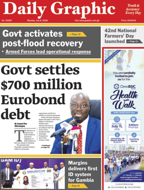 Cover of Daily Graphic