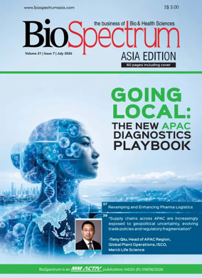 Cover of BioSpectrum Asia