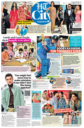Cover of Hindustan Times (Jaipur) - City