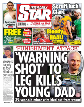 Cover of Irish Daily Star