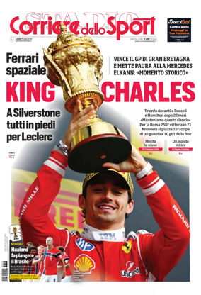 Cover of Corriere dello Sport (Nazionale)