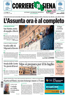Cover of Corriere di Siena