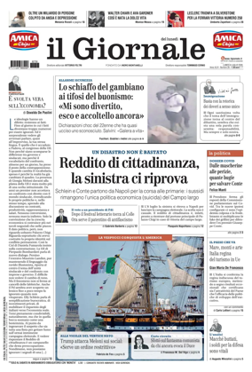Cover of Il Giornale (Italy)