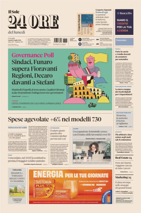 Cover of Il Sole 24 Ore