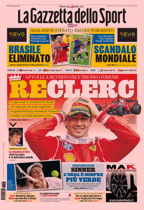 Cover of La Gazzetta dello Sport - Napoli