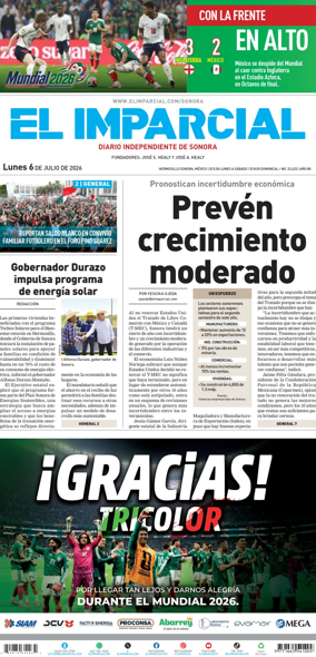 Cover of El Imparcial
