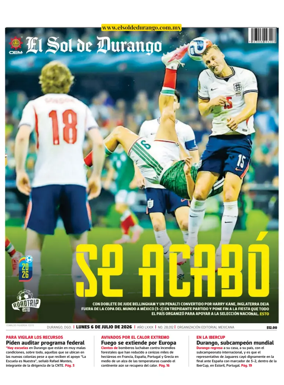 Cover of El Sol de Durango