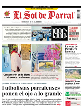 Cover of El Sol de Parral
