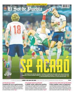 Cover of El Sol de Puebla