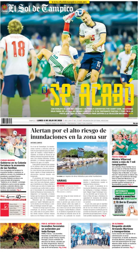Cover of El Sol de Tampico