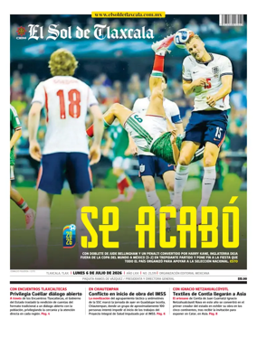 Cover of El Sol de Tlaxcala