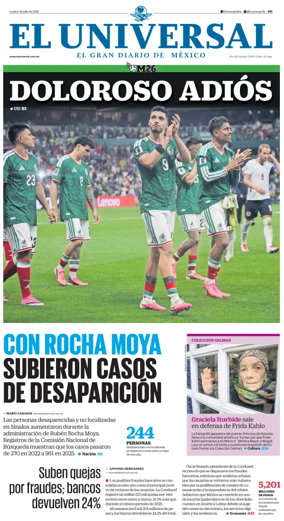 Cover of El Universal