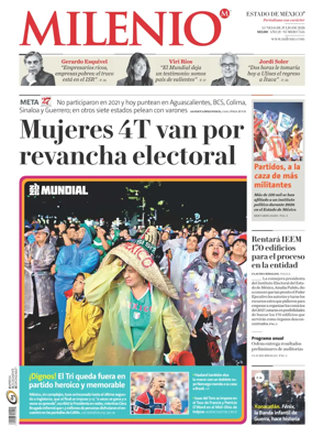 Cover of Milenio Edo de Mexico