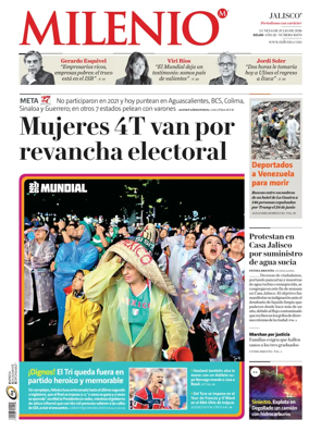 Cover of Milenio Jalisco