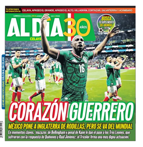 Cover of Periodico Al Dia (Celaya)
