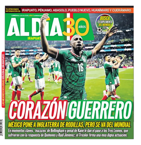 Cover of Periodico Al Dia (Irapuato)