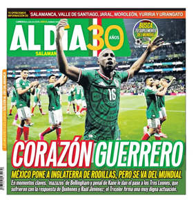 Cover of Periodico Al Dia (Salamanca)