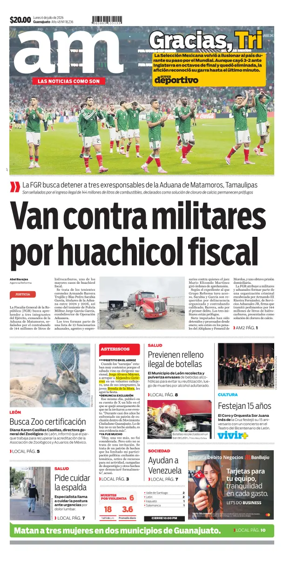 Cover of Periodico AM (Leon)