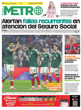 Cover of Publimetro Merida