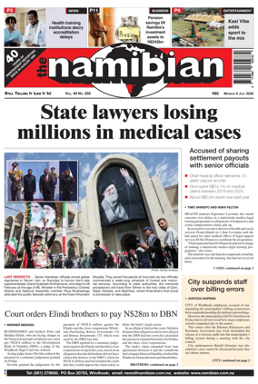 Cover of The Namibian