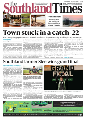 Cover of The Southland Times