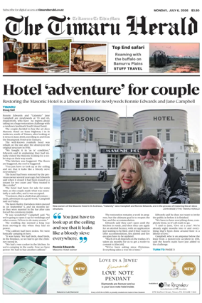 Cover of The Timaru Herald