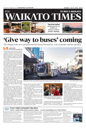 Cover of Waikato Times