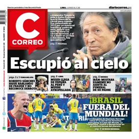 Cover of Diario Correo
