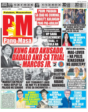 Cover of PM Pang-Masa
