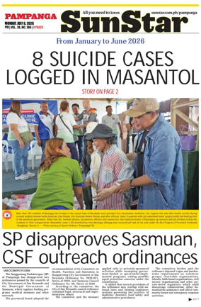 Cover of Sun.Star Pampanga