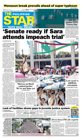 Cover of The Philippine Star