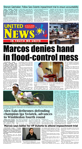 Cover of United News - English Edition