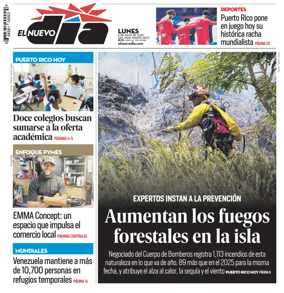 Cover of El Nuevo Dia