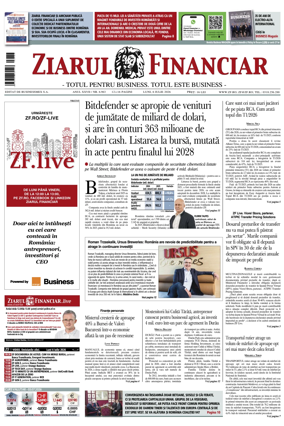 Cover of Ziarul Financiar