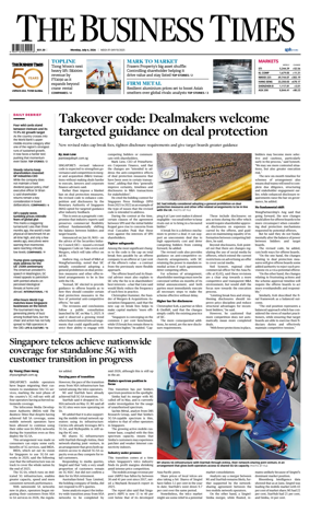 Cover of The Business Times