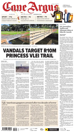 Cover of Cape Argus (PM Edition)