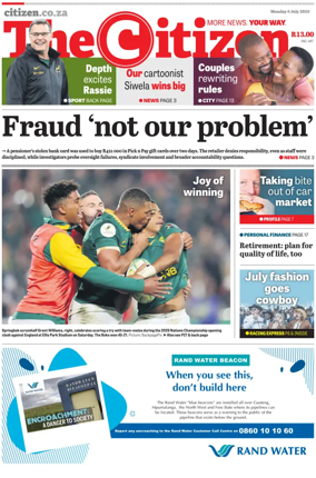 Cover of The Citizen (Gauteng)