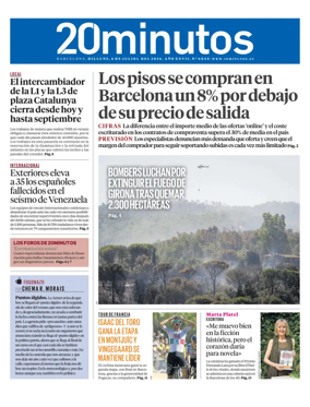 Cover of 20 Minutos Barcelona