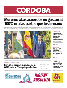 Cover of Diario Cordoba