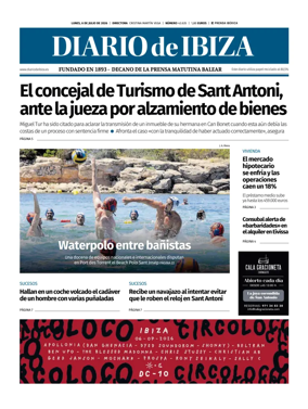 Cover of Diario de Ibiza