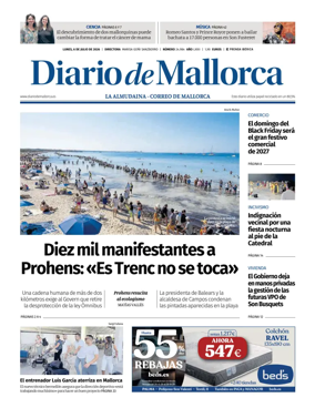 Cover of Diario de Mallorca