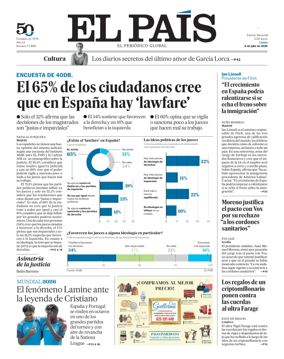Cover of EL PAIS Andalucia