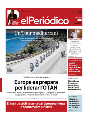 Cover of El Periodico - Catala