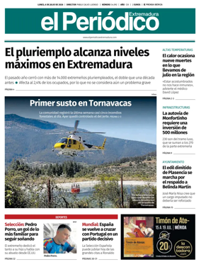 Cover of El Periodico Extremadura