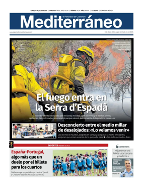 Cover of El Periodico Mediterraneo