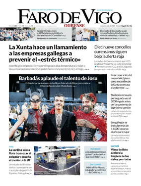 Cover of Faro de Vigo (Ourense)